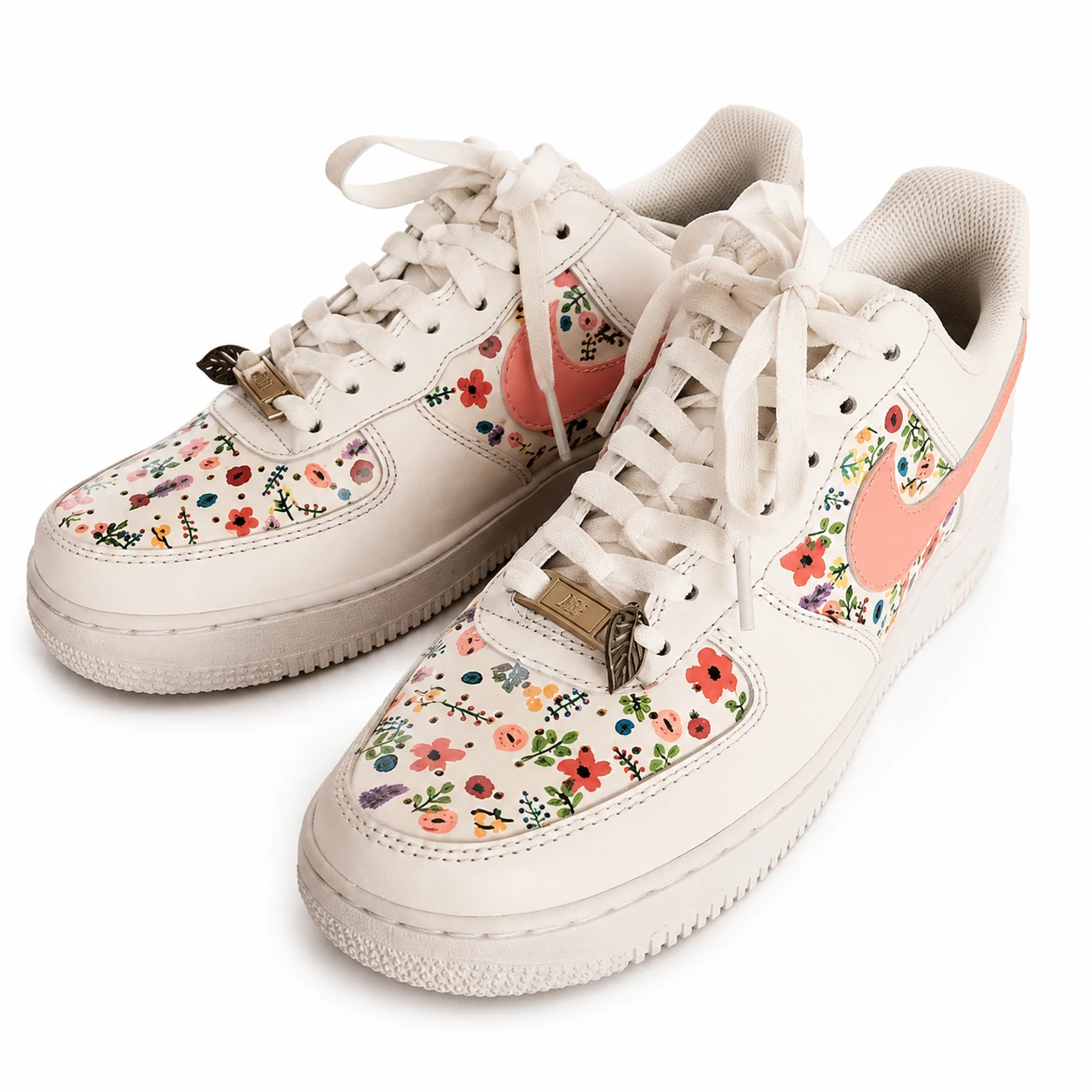 کفش ایرفورس 1 کاستوم طرح Flowery Bloom شکوفه ها