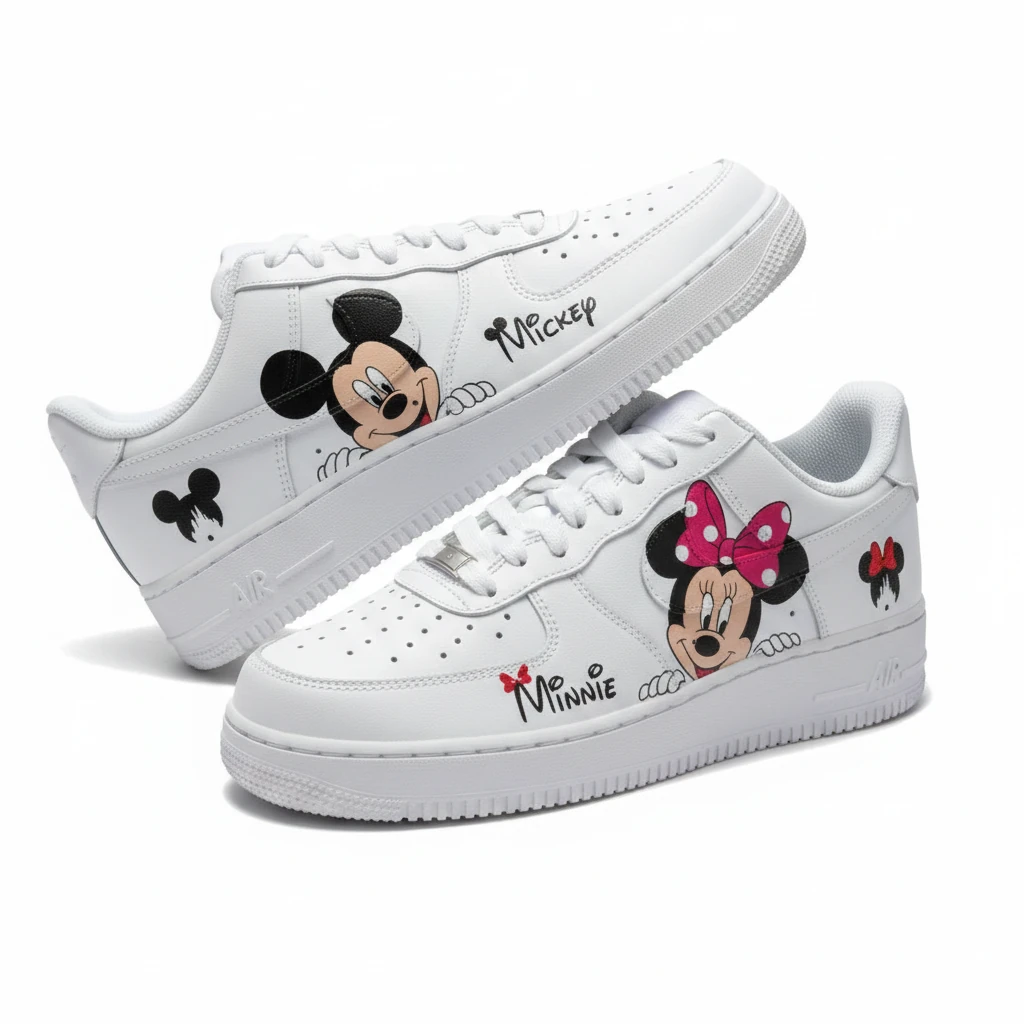 کفش ایرفورس 1 کاستوم طرح Mickey Mouse میکی موس