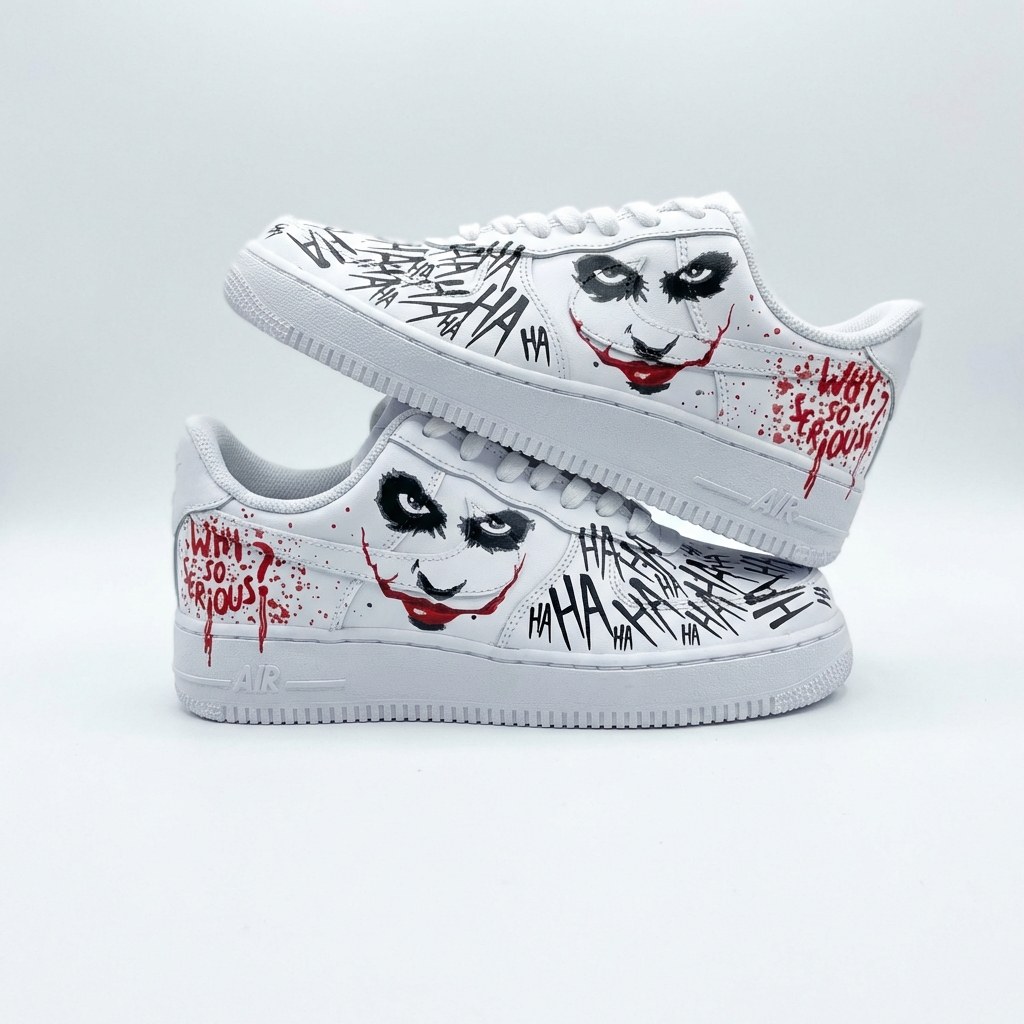 کفش ایرفورس 1 کاستوم طرح Joker جوکر